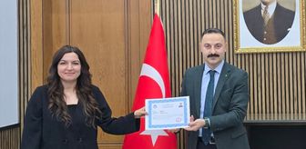 Havza'da 8 emniyet personeline başarı belgesi verildi