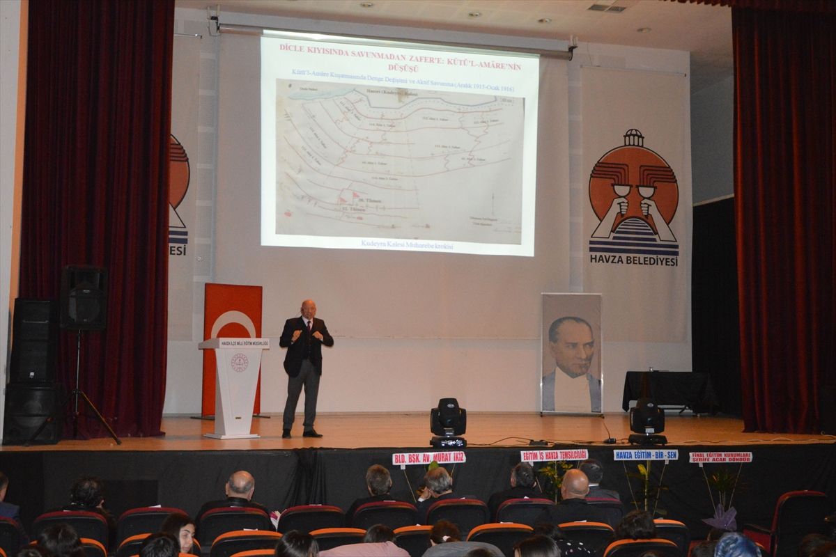 Havza'da Kut'ül Amare Zaferi Konferansı düzenlendi