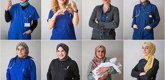 'Hayatın ilk anı'na tanıklık eden ebeler, anne ve bebek sağlığı için özveriyle görev yapıyor