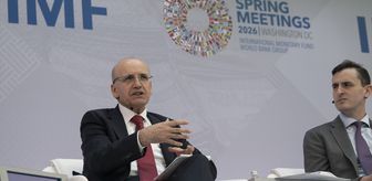 Hazine ve Maliye Bakanı Şimşek, IMF-Dünya Bankası Bahar Toplantıları'nda konuştu Açıklaması