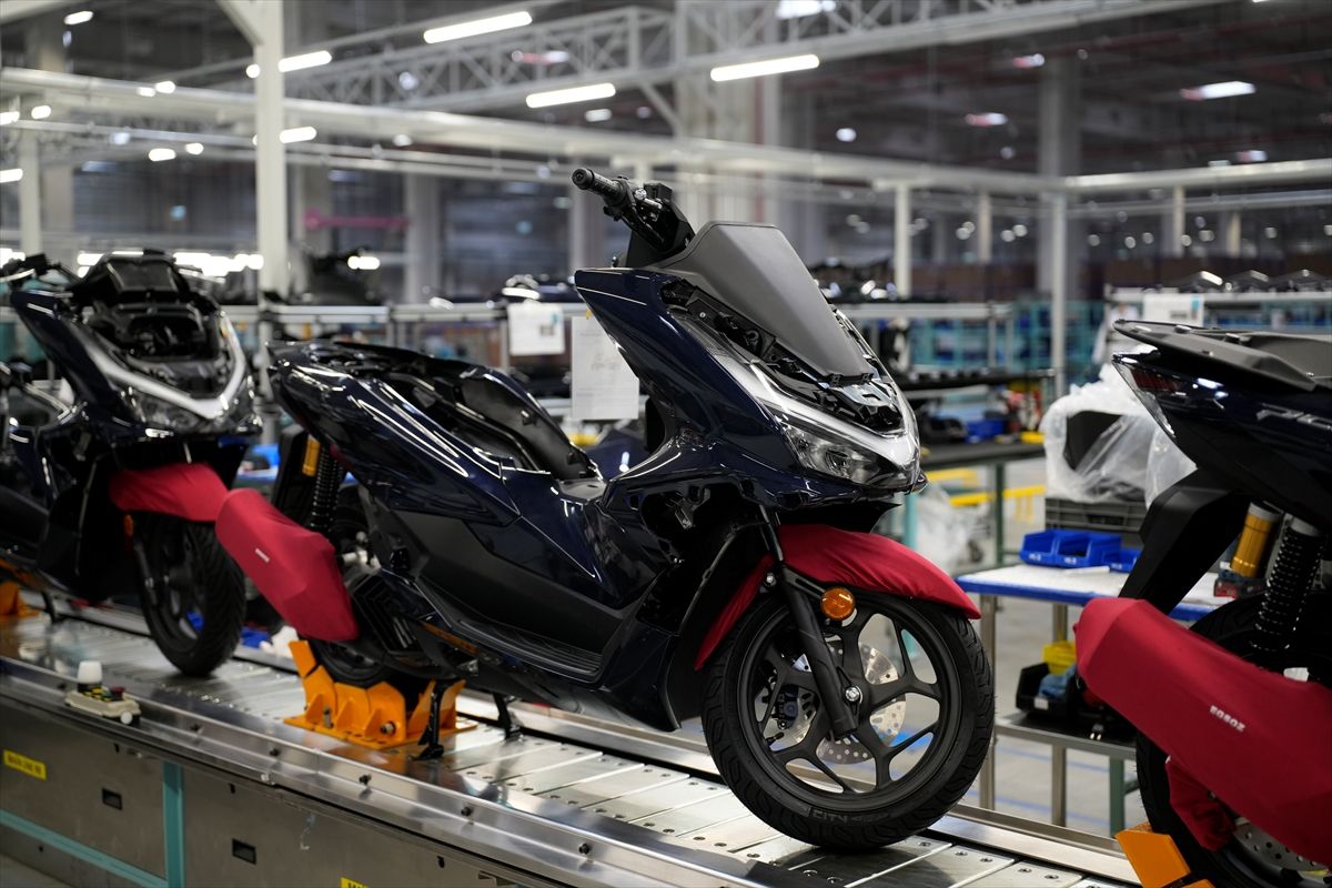Honda Türkiye'nin İzmir Aliağa'daki motosiklet fabrikası törenle açıldı