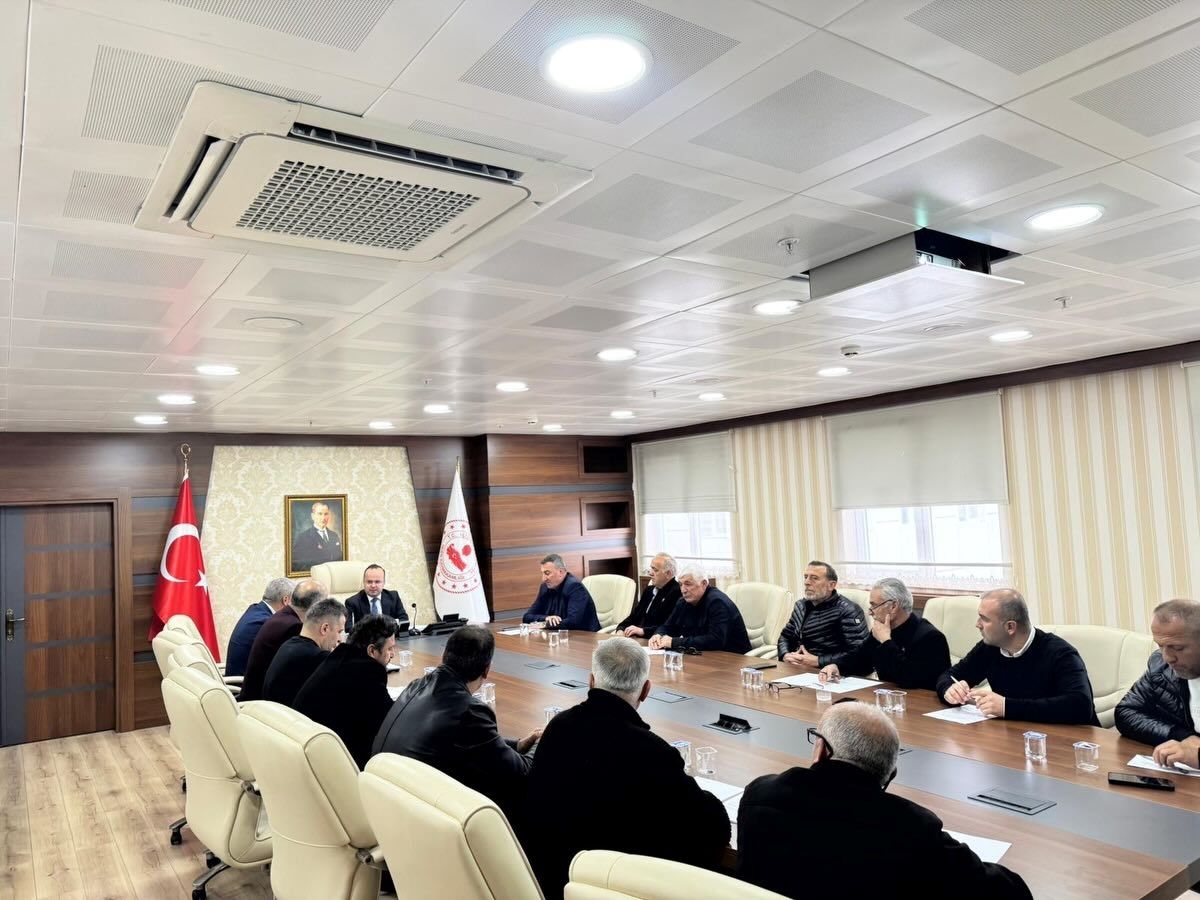 Hopa'da, Köylere Hizmet Götürme Birliği Meclis toplantısı yapıldı