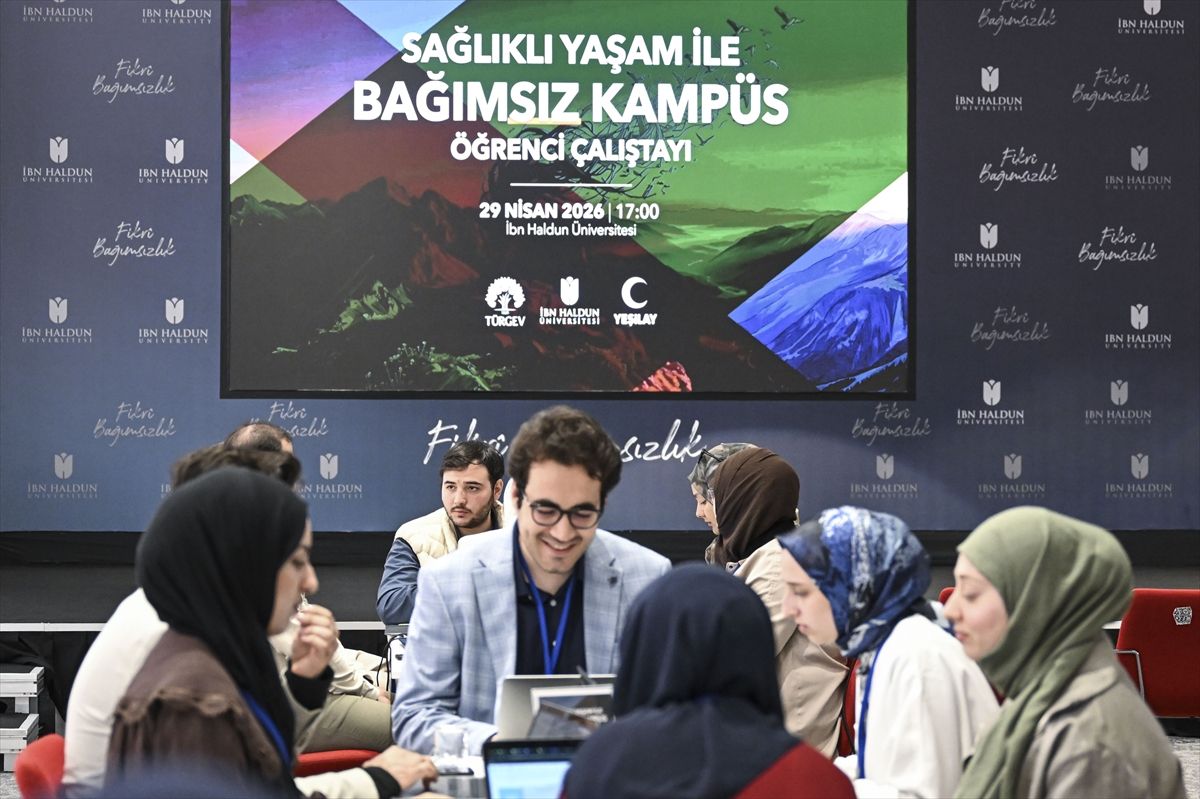 İbn Haldun Üniversitesi'nde 'Sağlıklı Yaşam ile Bağımsız Kampüs' çalıştayı düzenlendi