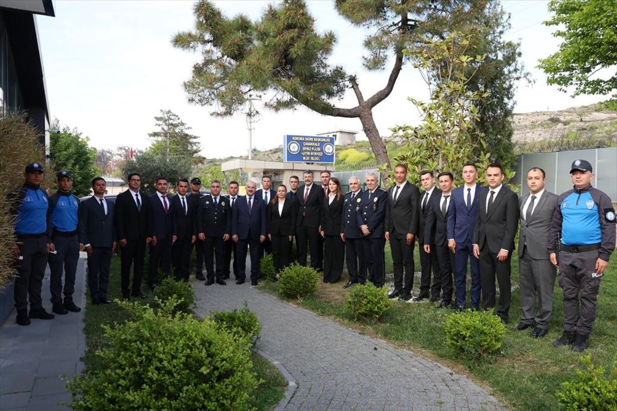 İçişleri Bakan Yardımcısı Çelik, Deniz Polisi Eğitim Merkezi Müdürlüğünü ziyaret etti