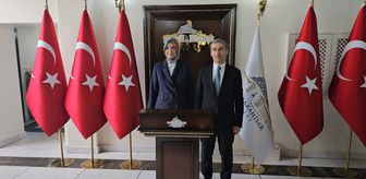 İçişleri Bakan Yardımcısı Yiğitbaşı, Vali Aktaş'ı ziyaret etti