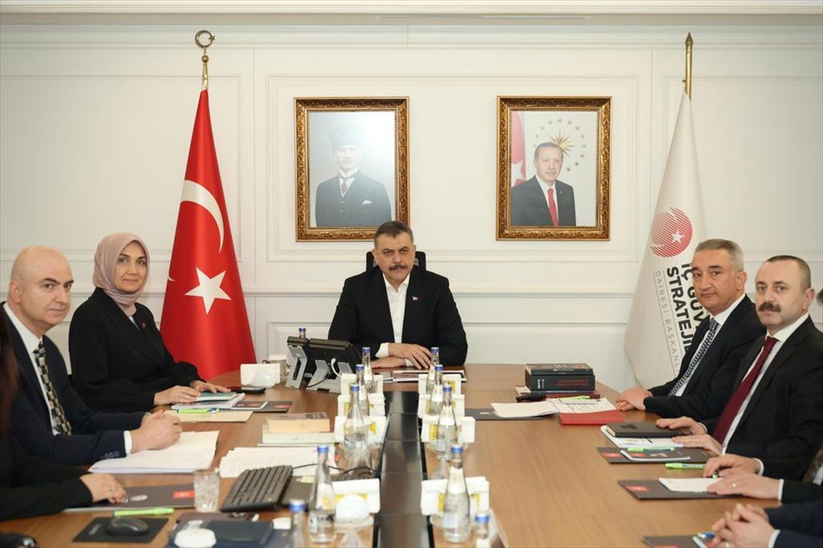 İçişleri Bakanı Çiftçi, İç Güvenlik Stratejileri Dairesi Başkanlığının çalışmaları hakkında bilgi aldı