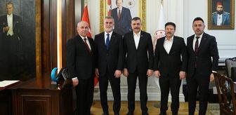 İçişleri Bakanı Çiftçi, TŞOF heyetini kabul etti