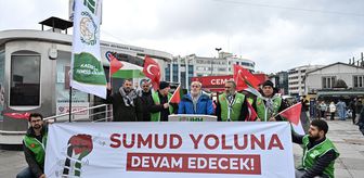 İHH, İsrail'in Küresel Sumud Filosu'na saldırısını protesto etti
