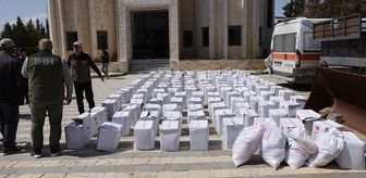 İHH, Suriye'nin güneyindeki Kuneytra'da 300 aileye yardım ulaştırdı