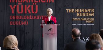 'İnsanlığın Yükü Dekolonizasyonun Bugünü' sergisi AKM'de açıldı