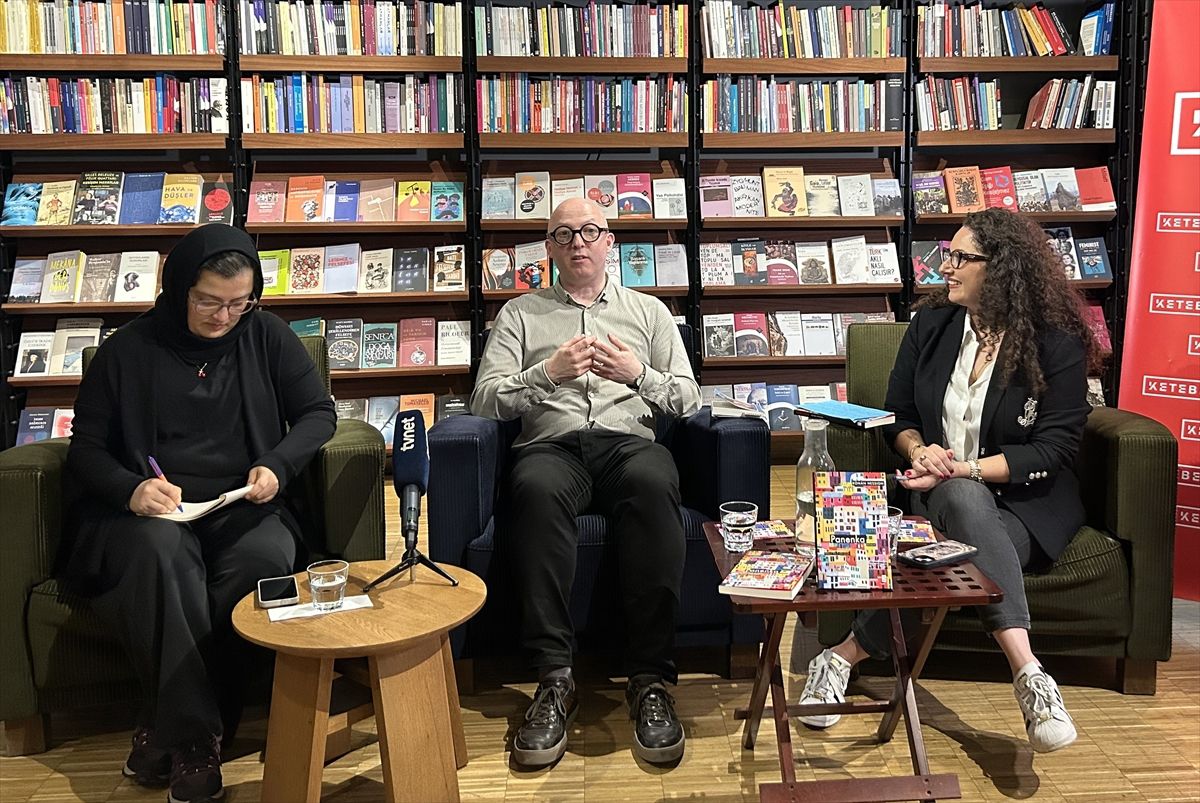 İrlandalı yazar Ronan Hession, İstanbul'da okurlarıyla buluştu