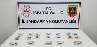 Isparta'da uyuşturucu operasyonlarında 3 şüpheli tutuklandı