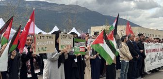 İsrail'in Filistinli esirlere yönelik 'idam yasası' Gaziantep ve çevre illerde protesto edildi