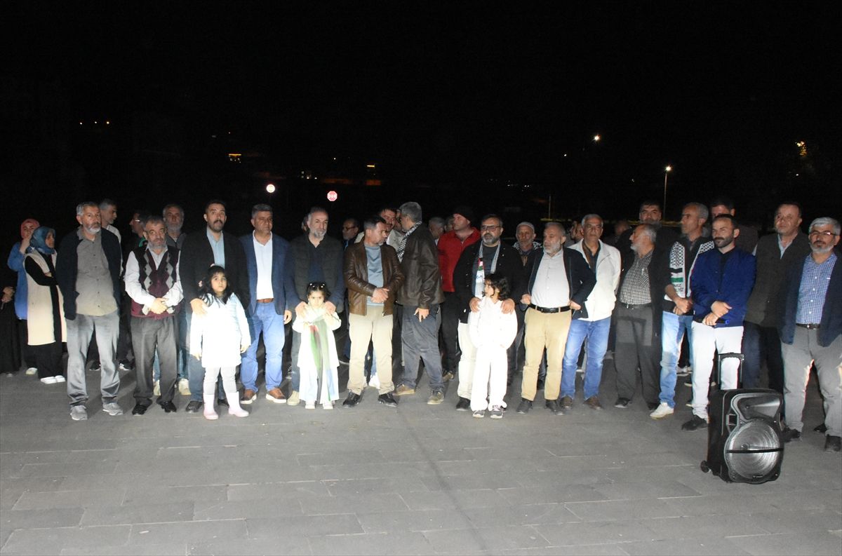 İsrail'in Küresel Sumud Filosu'na saldırısı Malatya, Kahramanmaraş ve Adıyaman'da protesto edildi
