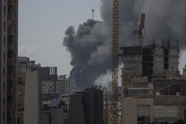 Israeli army targets Beirut
