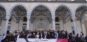 İsrail ordusunun Küresel Sumud Filosu'na saldırısı İzmir ve Aydın'da protesto edildi