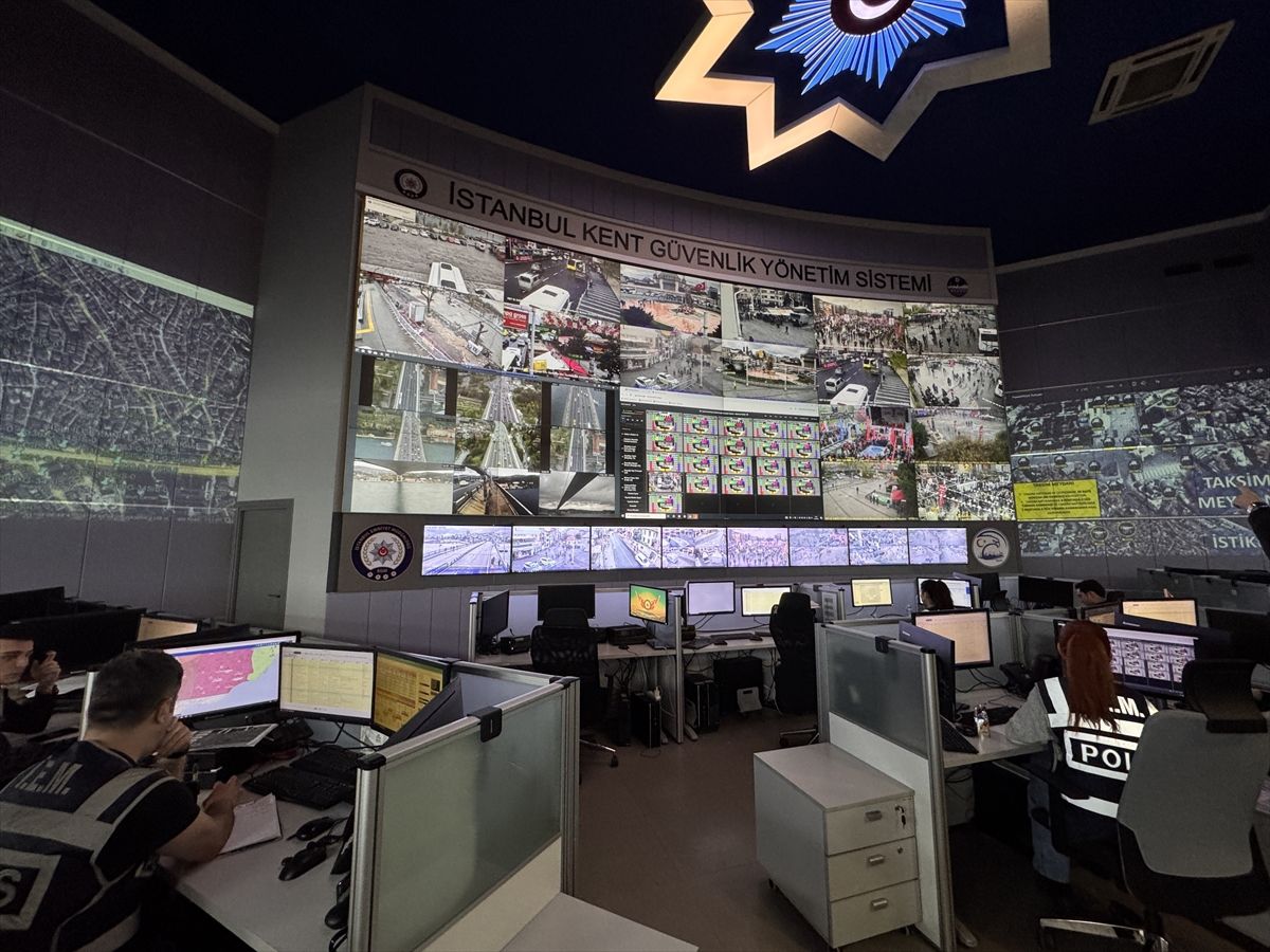 İstanbul, 1 Mayıs Emek ve Dayanışma Günü'nde 35 bin kamerayla izlendi
