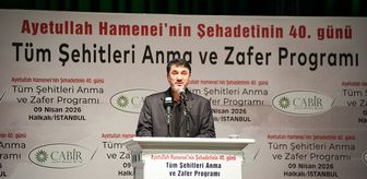 İstanbul'da, Ali Hamaney'in ölümünün 40. günü münasebetiyle anma programı düzenlendi