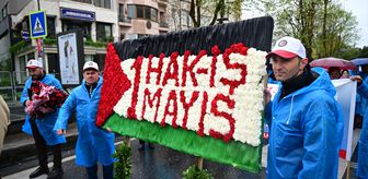 İstanbul'da bazı sendikalar 1 Mayıs Emek ve Dayanışma Günü'nü kutladı