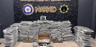 İstanbul'da yaklaşık 176 kilogram uyuşturucu ele geçirilen operasyonda 2 zanlı yakalandı
