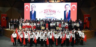İstanbul Valiliği ile İl Milli Eğitim Müdürlüğünce 23 Nisan etkinliği yapıldı