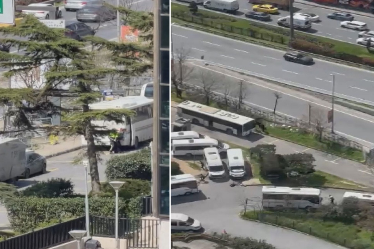 İstanbul'da İsrail Konsolosluğu önünde çatışma