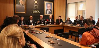 İYİ Parti Genel Başkan Yardımcısı Usta, Sakarya'da basın toplantısı düzenledi