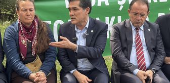 İYİ Parti Sözcüsü Kavuncu, Milas Akbelen ziyaretinde konuştu