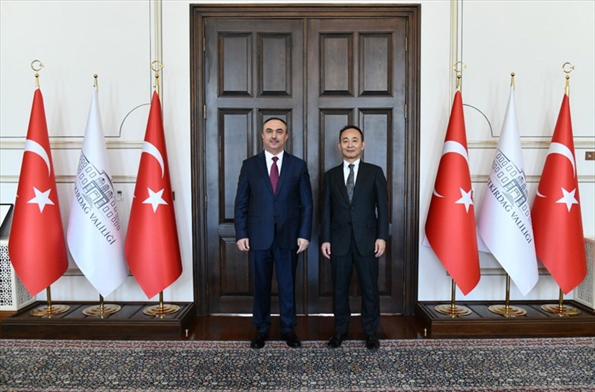 Japonya'nın İstanbul Başkonsolosu Ryoji Vali Soytürk'ü ziyaret etti