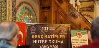 Karabük'te 'Genç Hatipler Hutbe Okuma Yarışması Bölge Finali' yapıldı