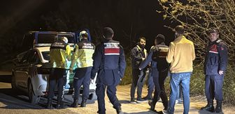Karabük'te jandarmanın 'dur' ihtarına uymayan sürücü kovalamacayla yakalandı