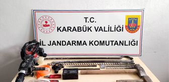 Karabük'te kaçak kazı ve uyuşturucu operasyonlarında 5 şüpheli yakalandı