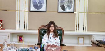 Karabük Valisi Çağatay, koltuğunu öğrenciye devretti