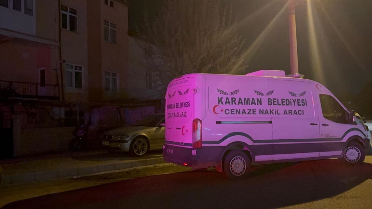 Karaman'da yalnız yaşayan kişi evinde ölü bulundu