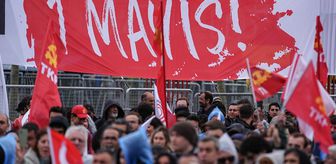 Kartal'da 1 Mayıs Emek ve Dayanışma Günü kapsamında miting düzenlendi