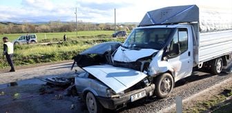Kastamonu'da kamyonetle otomobilin çarpıştığı kazada 1 kişi öldü, 1 kişi yaralandı