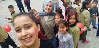 Kastamonu'da öğrenciler, Geleneksel Sokak Oyunları Şenliği ile '23 Nisan'ı kutladı