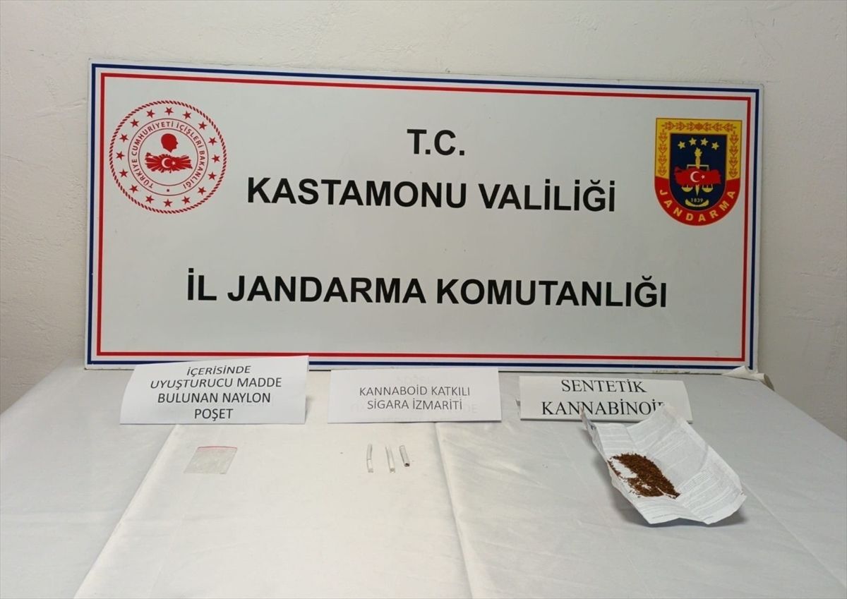 Kastamonu'da uyuşturucu operasyonunda 5 kişi yakalandı