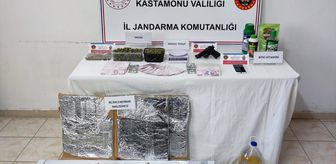 Kastamonu'da uyuşturucu operasyonunda gözaltına alınan 10 şüpheliden 2'si tutuklandı