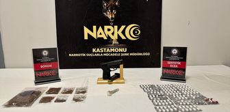 Kastamonu'da uyuşturucuyla yakalanan 6 şüpheli gözaltına alındı