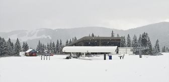 Kastamonu'nun yüksek kesimlerinde kar yağışı etkili oluyor
