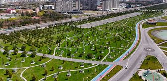 Kayseri Büyükşehir Belediyesinin peyzaj ve çevre düzenleme çalışmaları sürüyor