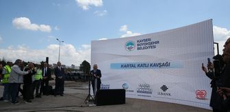 Kayseri'de 1,5 milyar lira maliyetli kavşak hem trafiği rahatlatacak hem de çevreye katkı sağlayacak