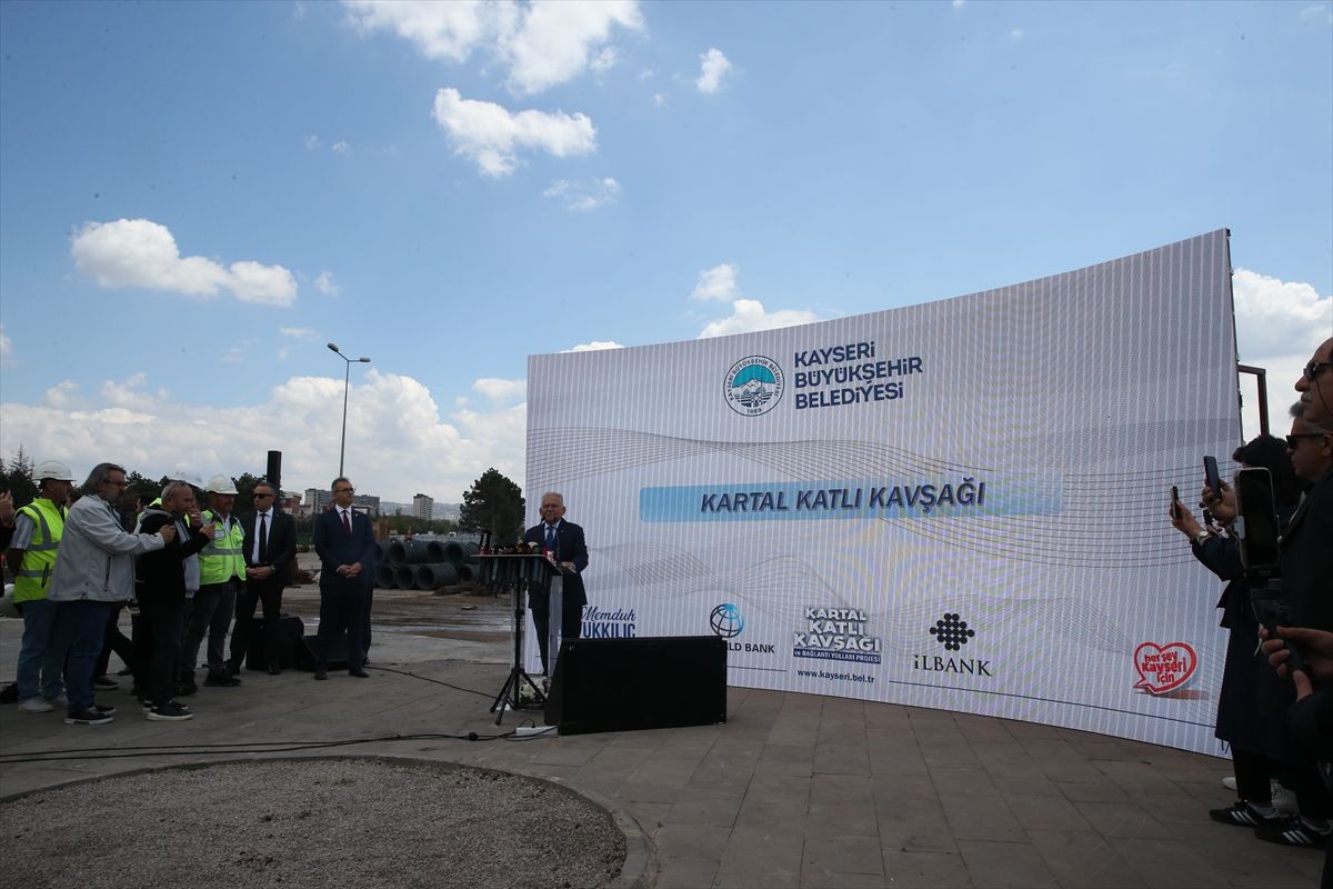 Kayseri'de 1,5 milyar lira maliyetli kavşak hem trafiği rahatlatacak hem de çevreye katkı sağlayacak