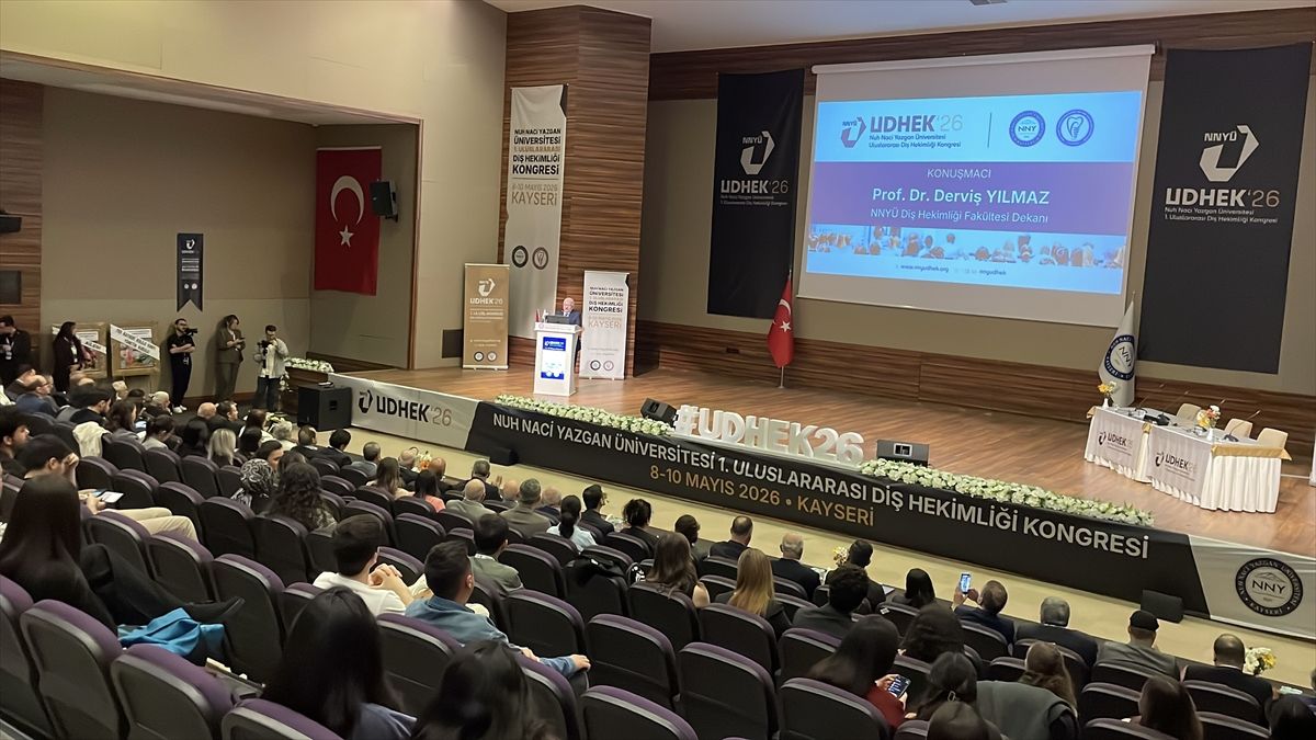 Kayseri'de 1. Uluslararası Diş Hekimliği Kongresi düzenlendi