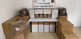 Kayseri'de kaçakçılık operasyonunda bir zanlı yakalandı