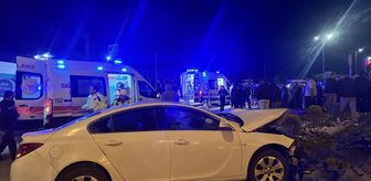Kayseri'de trafik kazasında 4 kişi yaralandı