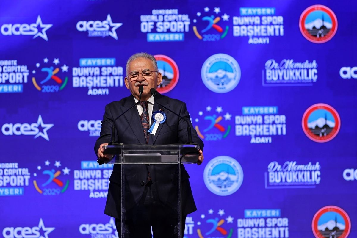 Kayseri'nin '2029 Dünya Spor Başkenti' adaylık sürecine ilişkin lansman toplantısı yapıldı