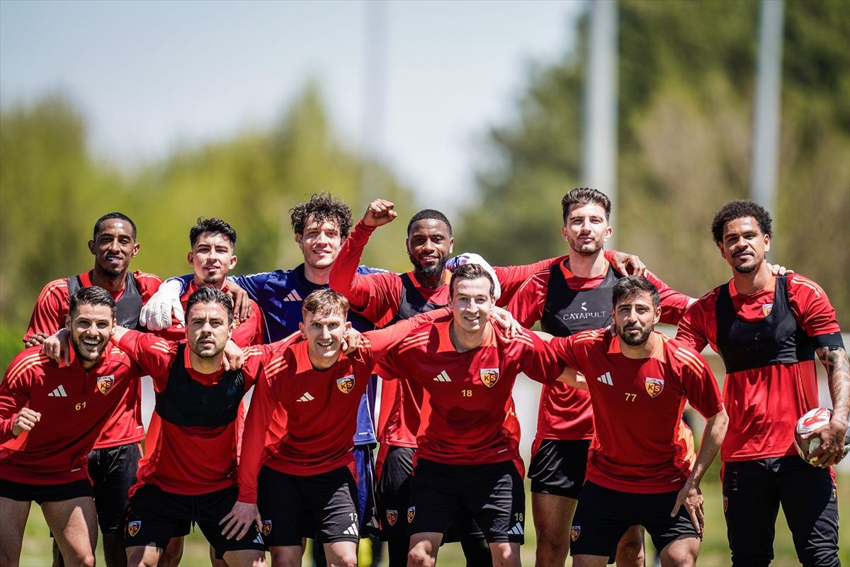 Kayserispor, Eyüpspor maçının hazırlıklarına devam etti