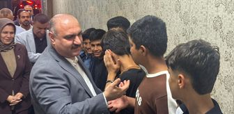 Kerkük Valisi Ağa, 23 Nisan Çocuk Bayramı'nda çocuk esirgeme kurumunu ziyaret etti
